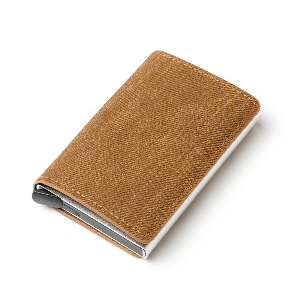Aluminum Alloy Women's Wallet Card Holder