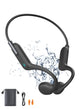 Bone Conduction Headphones Wireless Bluetooth Swimming IPX8 Waterproof Headset for Running Cycling Workouts and Driving Sports Headset