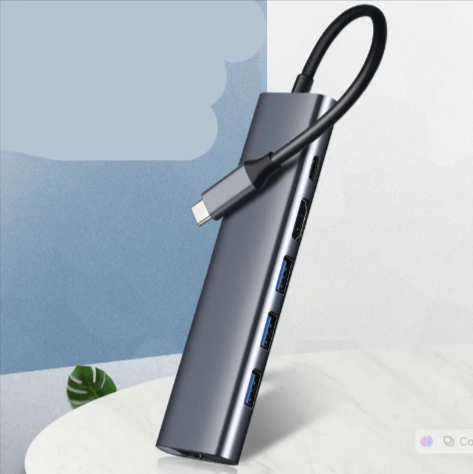4K HDMI, Gigabit LAN, USB-C Hub with PD Charging & 2 USB 3.0 Ports
