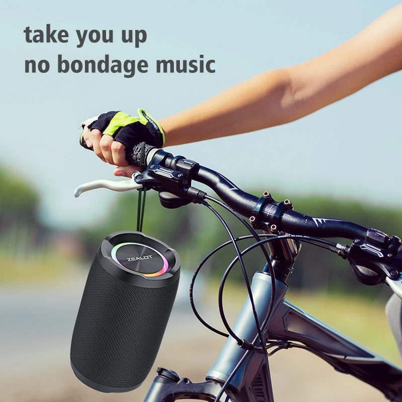 Zealot S49 — Altavoz Bluetooth Portátil 20W con Sonido 360°