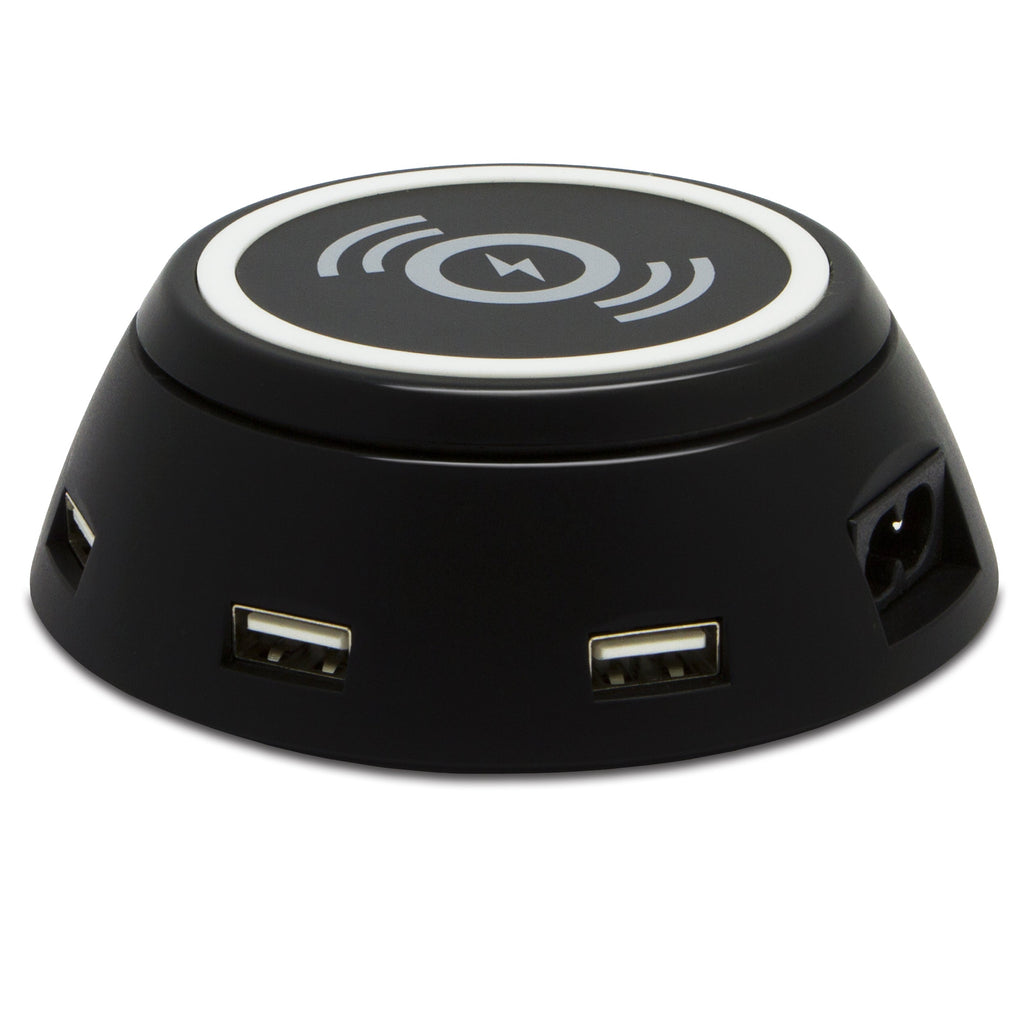 Merry Go Around Qi Wireless Charger With 6 USB Ports