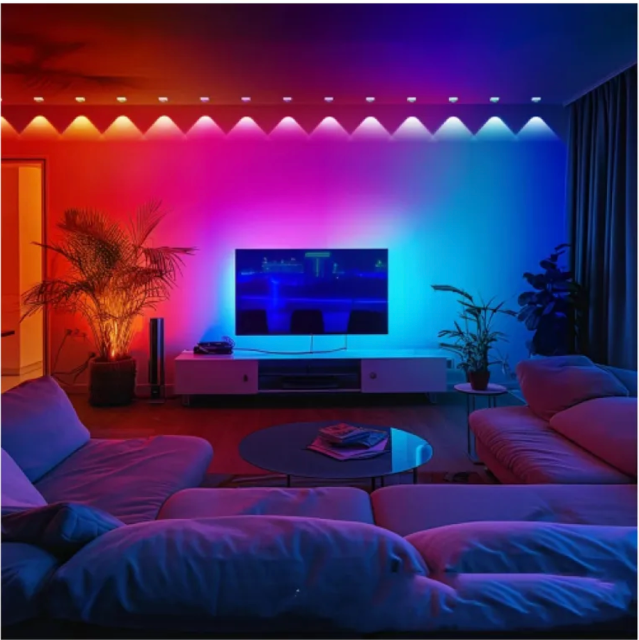 Smart LED Waterproof RGB Eaves Outdoor Decorative Light