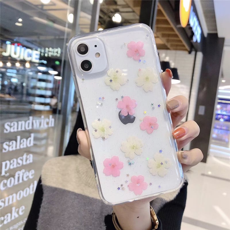 Funda para Móvil con Flores Eternas — Diseño Floral Elegante y Protección Premium