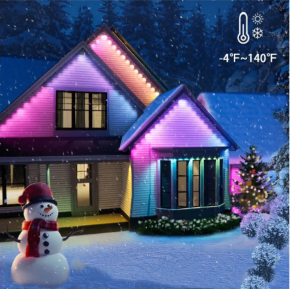 Smart LED Waterproof RGB Eaves Outdoor Decorative Light