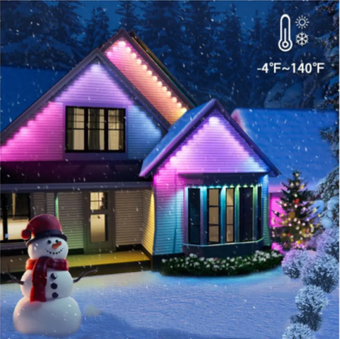 Smart LED Waterproof RGB Eaves Outdoor Decorative Light