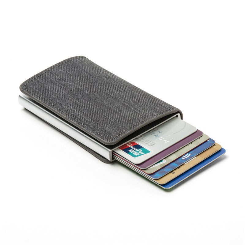 Aluminum Alloy Women's Wallet Card Holder
