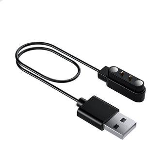 ANDFZ Smart Watch Charger Magnetic USB Charging Cable for T42 Black Pink Silver T33 Black