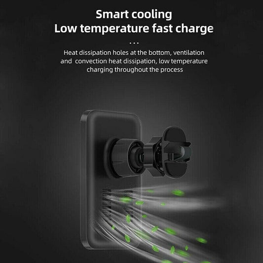 Magnetic Wireless Charger Car Mount Holder For iPhone 12 13 14 Pro Max MagSafe