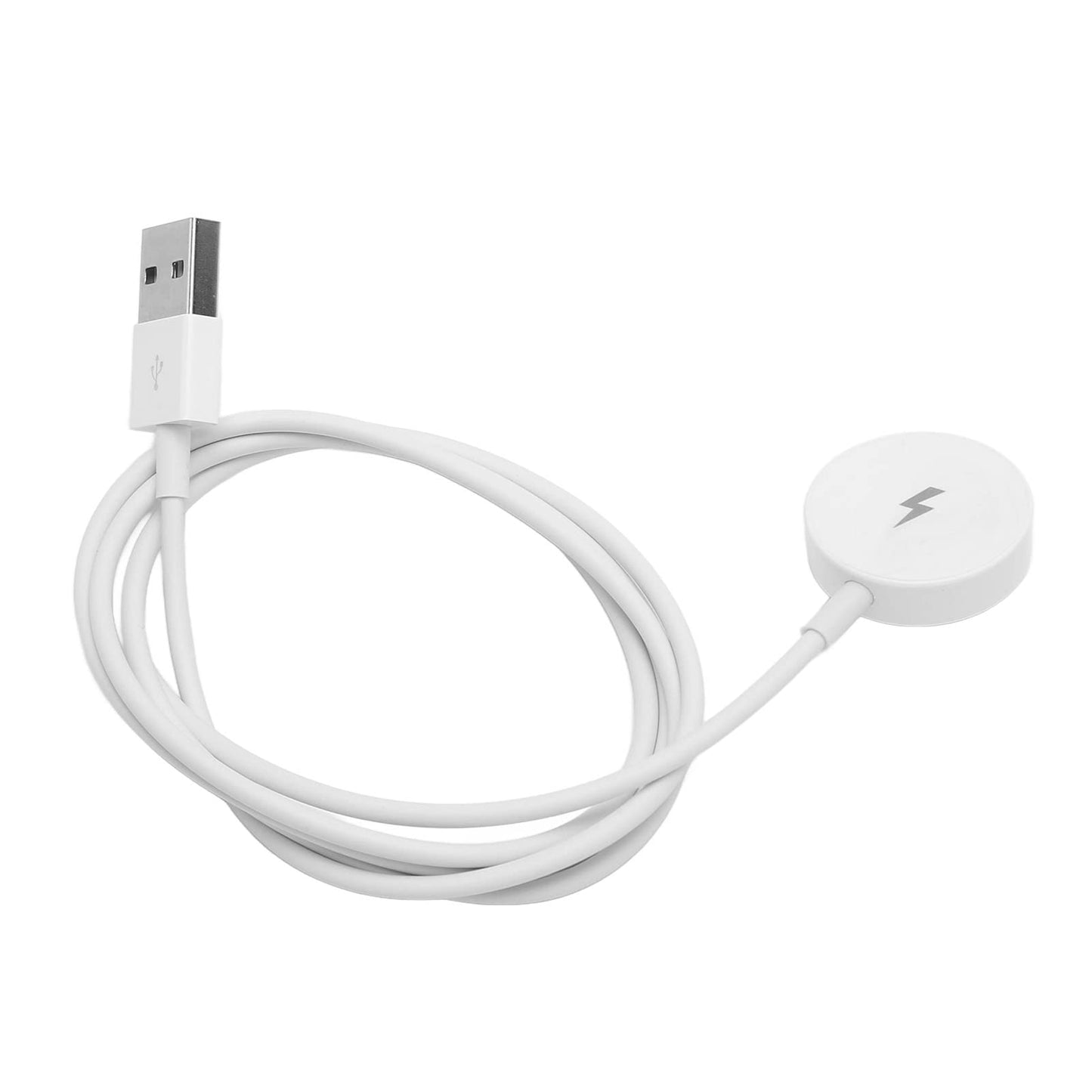 JTLB Magnetic Smart Watch Charger USB Smartwatch Charging Cable Dock Charger Stand for Fossil Gen 1 2 3 (White)