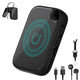 64GB Magnetic Voice Activated Recorder with AI Noise Reduction Portable Audio Recorder with Playback 50 Hours Battery Time USB-C Recording Device for Work Lectures Meetings Interviews (Black)