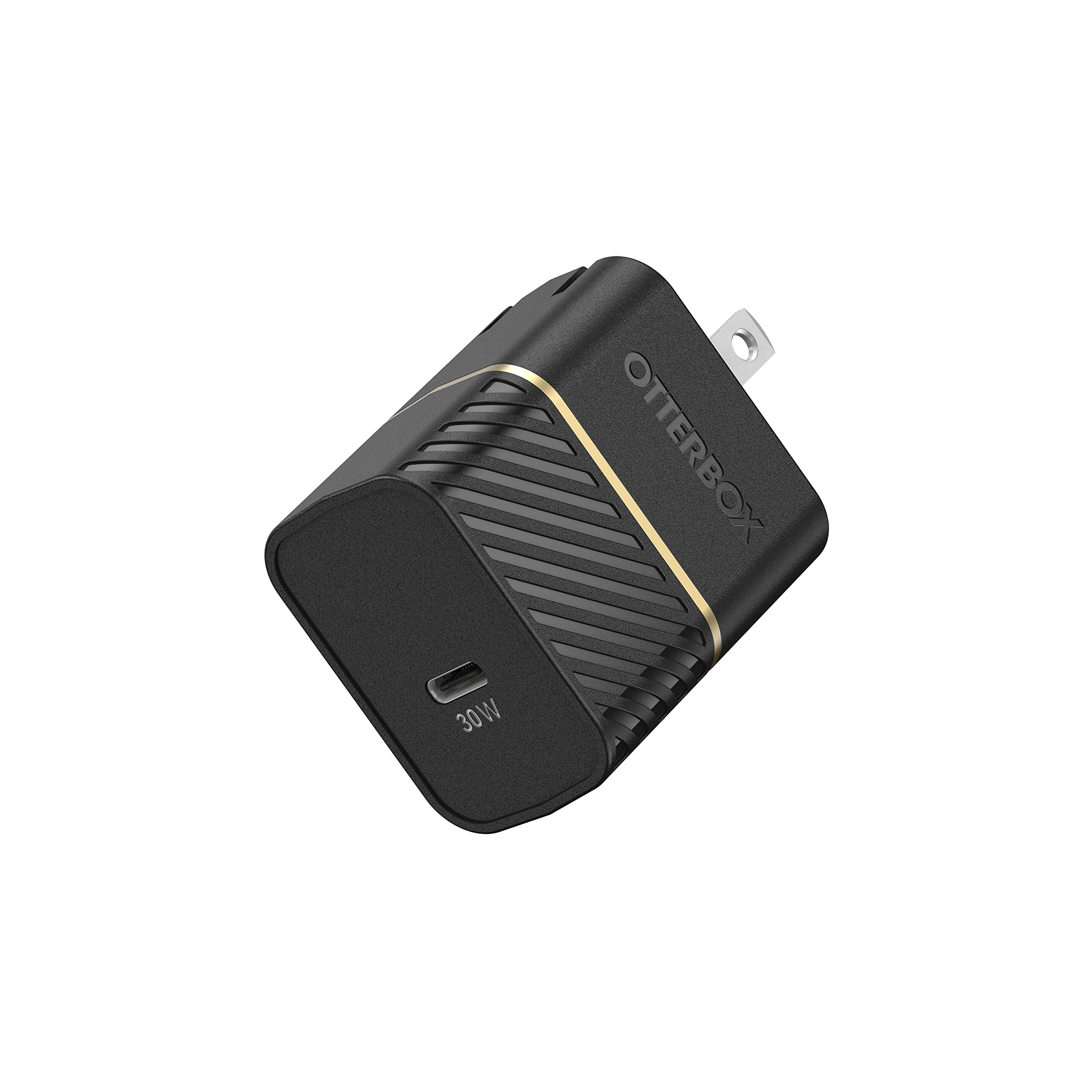 OtterBox USB-C Fast Charge Wall Charger 30W - Black Shimmer